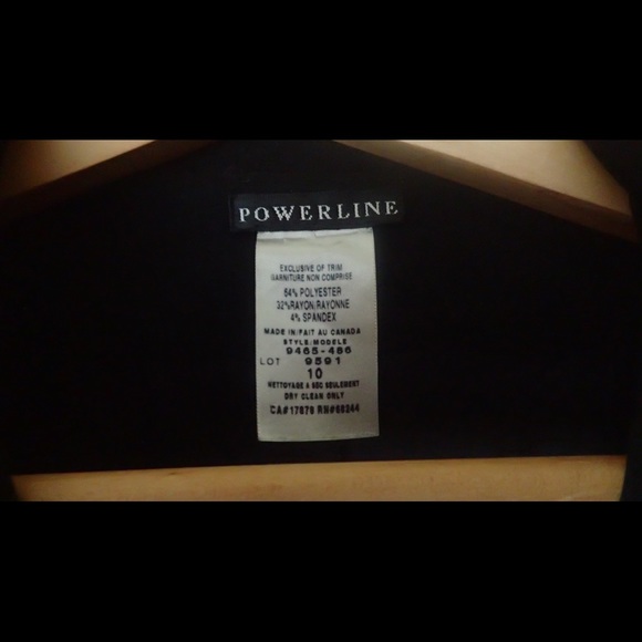 Powerline black blazer - Picture 2 of 4